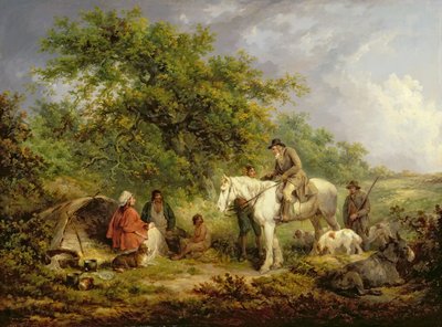 Morgen, oder der wohlwollende Sportsmann, 1792 von George Morland